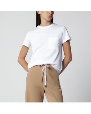 Max Mara Cotton Jersey T-Shirt - White