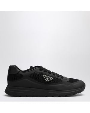 Prada Trainers Prax 2.0 In Fabric And Mesh - Black