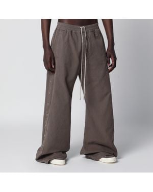 Rick Owens Temple Wide Pusher Trousers - Brown