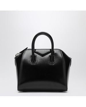 Givenchy Mini Sac Antigona En Cuir - Noir