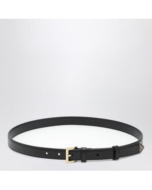Prada Cintura nera con applicazione - Nero