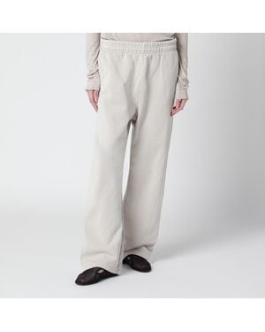 Entire studios Vintage White Jogging Trousers - Grey