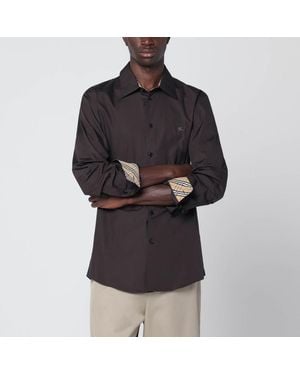 Burberry Cotton Shirt - Black