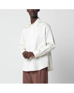 Studio Nicholson View Pinstripe Shirt - White