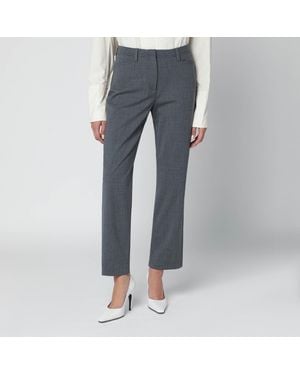 Thelatest Wool-Blend Trousers - Blue