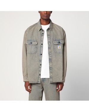 Carhartt Tigan shirt jacket e/leather - Grigio