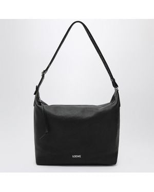 Loewe Borsa a tracolla piccola cubi nera - Nero