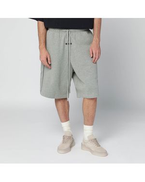 Fear Of God Shorts With Contrasting Trims - Grey