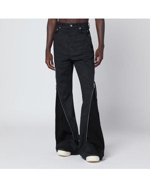 Rick Owens Coated Bolan Banana Jeans - Black