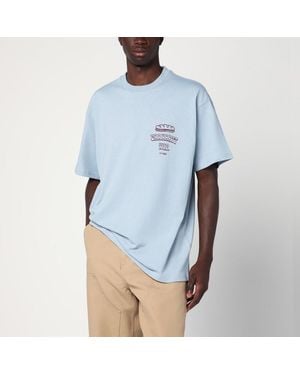 Carhartt S/S Sandwich T-Shirt Fog - Bleu