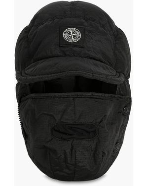 Stone Island Black Trapper Hat