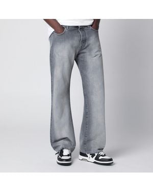 Off-White c/o Virgil Abloh Washedeffect Jeans - Grey