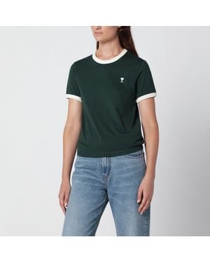Ami Paris Ami De Caur Cotton T-Shirt - Black