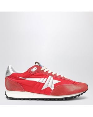 Golden Goose Marathon Trainers - Red