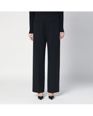 Alaïa Pantalone in lana vergine - Nero