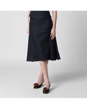 Jacquemus Lavoir De-Nîmes Skirt - Black