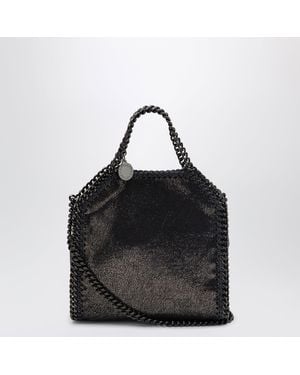 Stella McCartney Borsa Tote Micro Falabella Blu Scuro - Nero