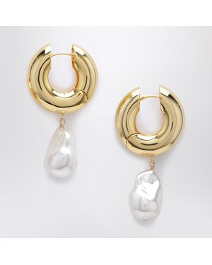 Eliou Ohrringe Pearl Aus - Mettallic