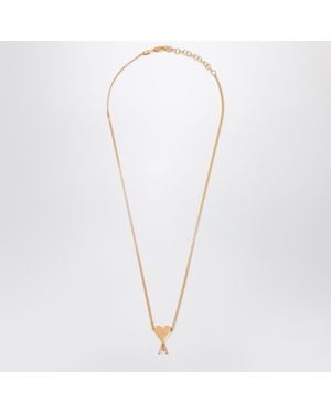 Ami Paris Ami De Coeur Necklace - White