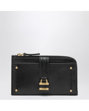 Chloé Small Paddington Coin Purse With Card Slots - Black
