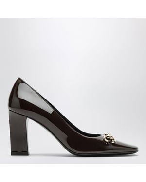 Gucci Patent Leather Ladies' Pumps - Black