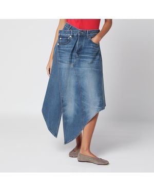 JW Anderson Asymmetric Skirt - Blue