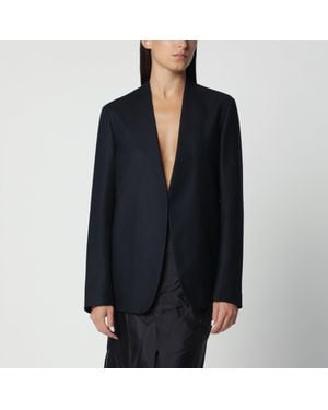 Maison Margiela Virgin Wool Jacket - Blue