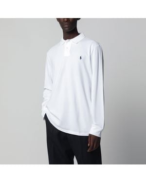 Polo Ralph Lauren Polo Custom Slim-Fit En Coton Blanc