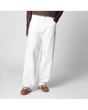 Carhartt Brandon Pant/Rinsed - White