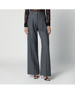 ANDAMANE Wide-Leg Trousers - Grey