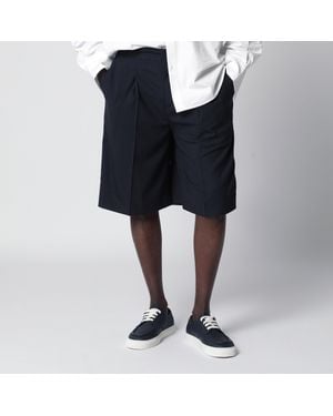PT Torino Cotton Bermuda Shorts - Black