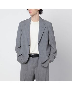 Golden Goose Singlebreasted Prince Of Wales Jacket - Grey