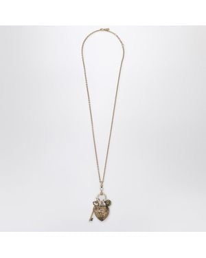 Chloé Ch"Teau Treasures Pendant Necklace - White