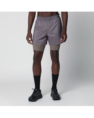Satisfy Shorts Techsilk 8" Grigio Shark