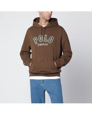 Polo Ralph Lauren Hoodie With Logo - Brown