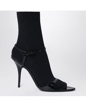 Balenciaga High Heel Sandals - Black