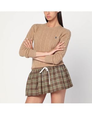 Polo Ralph Lauren Cable-Knit Sweater - Brown