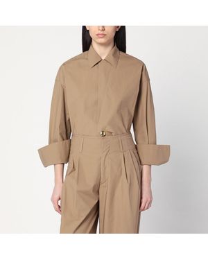 DARKPARK Camicia jodie beige in cotone - Neutro