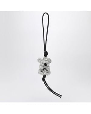 Loewe Ciondolo koala in feltro e pelle - Marrone