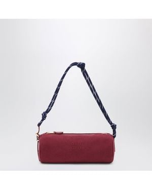 Miu Miu Cerise/Baltico Pouch - Red