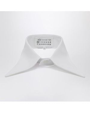 Maison Margiela Cotton Pointed Collar - White