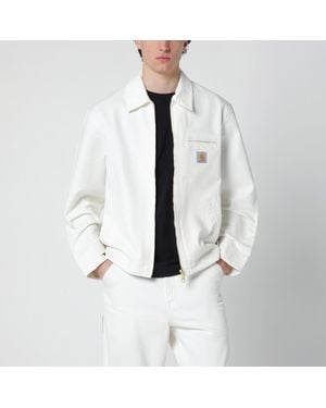 Carhartt Detroit Jacket Hamilton Wax Colour - White
