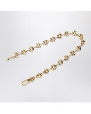 Loewe Short Chain With Round Golden Links - Metallic