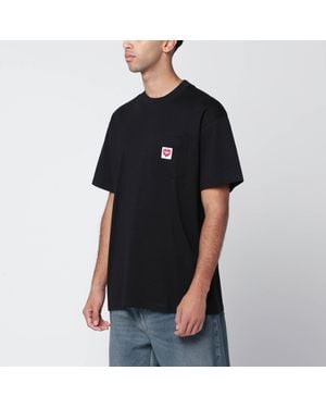 Carhartt T-Shirt S/S Pocket Heart Noir