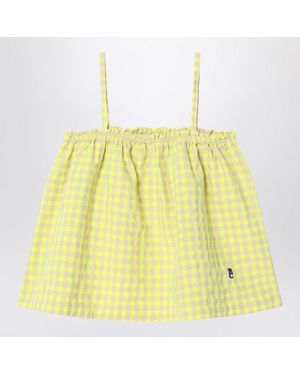 Bobo Choses Gelbes Top Aus Vichy-Stoff