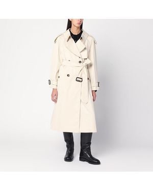 Burberry Trench fitzrovia beige chiaro in cotone - Neutro