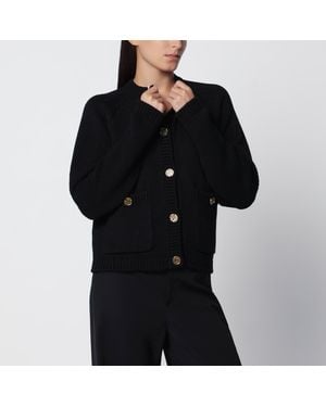TOTEME Cardigan En Coton Biologique Noir