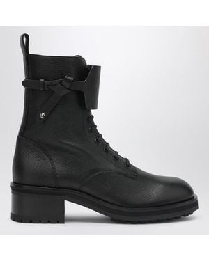 Jimmy Choo Rosabel 55 Biker Boots - Black