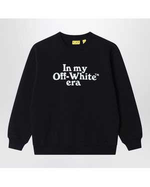 Off-White c/o Virgil Abloh Sweatshirt With Logo Print - Blue