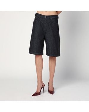 DIESEL Bermuda de-sire in denim scuro - Nero